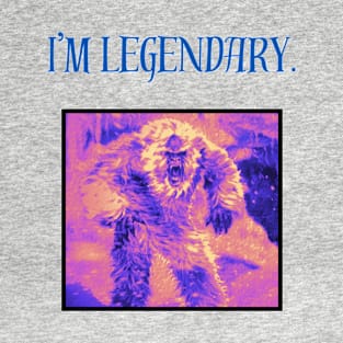 I'm Legendary Collection Yeti T-Shirt